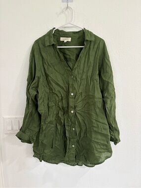 L*Space Linen Rio Tunic Top